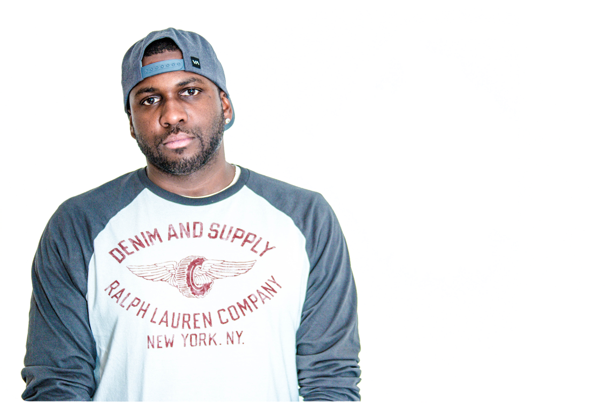 DJ Poun Photo Shoot pose 2